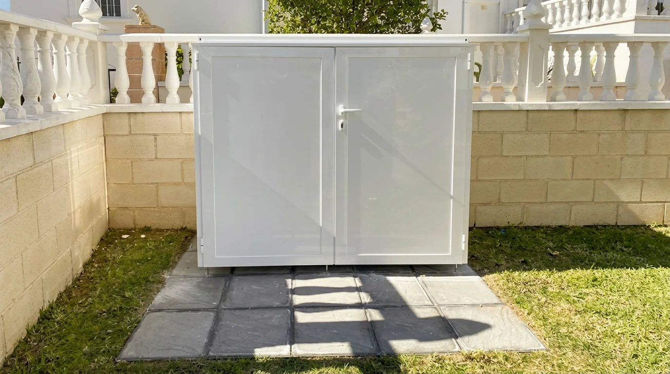 Armario de aluminio instalado a medida