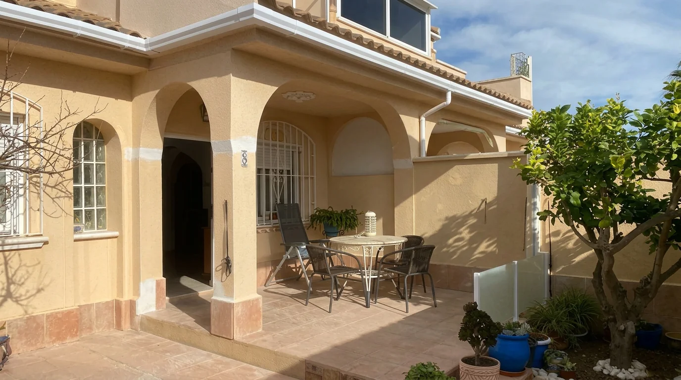 Terraza antes del cerramiento